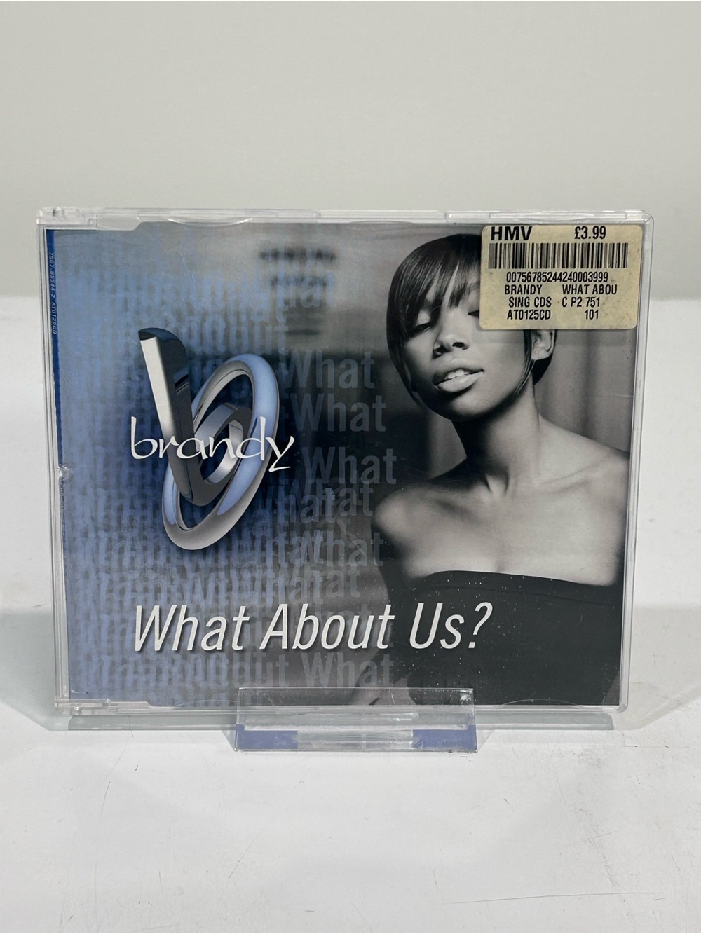 🤯5 for $20🤯 Brandy “What About Us?” CD [R&B Pop]